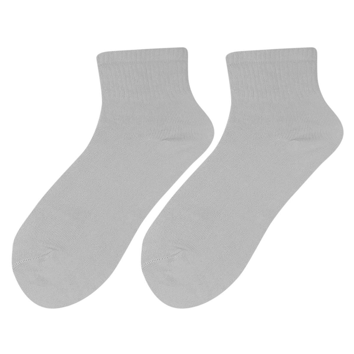 3_4 sportowa jasno szary Skarpetki sportowe jasny szary - obrazek 1