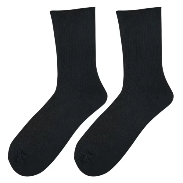 Single Rubber Suit Socks Dark Gray