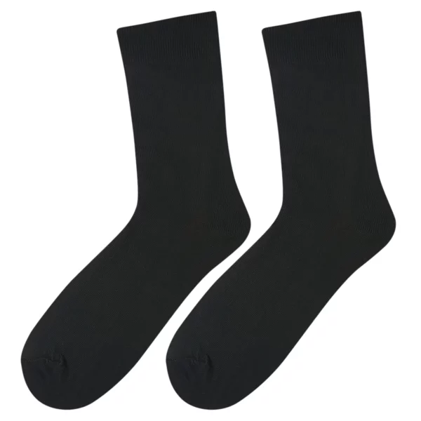 Dyed suit socks black
