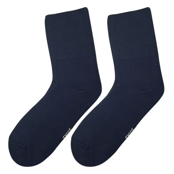 Medical line socks navy blue