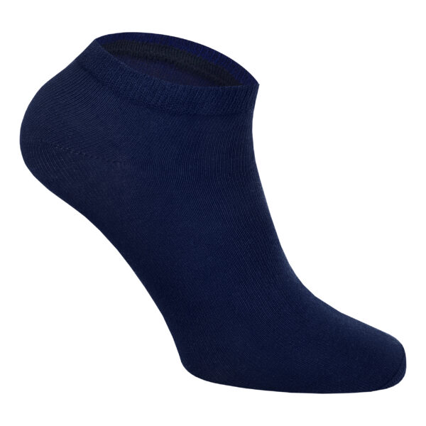 Men's feet navy blue