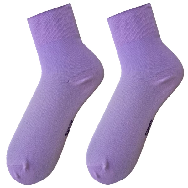 Medical Line Socks Purple