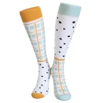 Podkolanówki damskie wzorzyste - Image 2