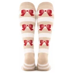 Beige Stripes with Bows - Image 2