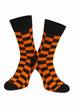 Black and Orange Checkered - Image 3