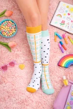 Podkolanówki damskie wzorzyste - Image 7