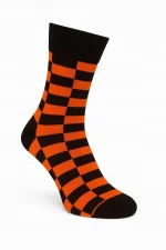Black and Orange Checkered - Image 6