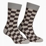 Brązowo-beżowa Kratka - obrazek 5