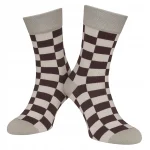 Brązowo-beżowa Kratka - obrazek 4